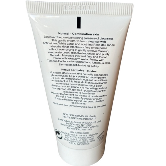 Lancome Creme Radiance Clarifying Cream-to-Foam Cleanser 1.7 oz - Picture 4 of 4